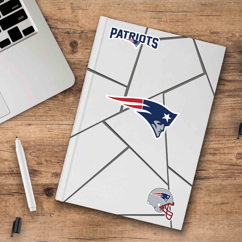Fanmats New England Patriots 3 Piece Decal Sticker Set