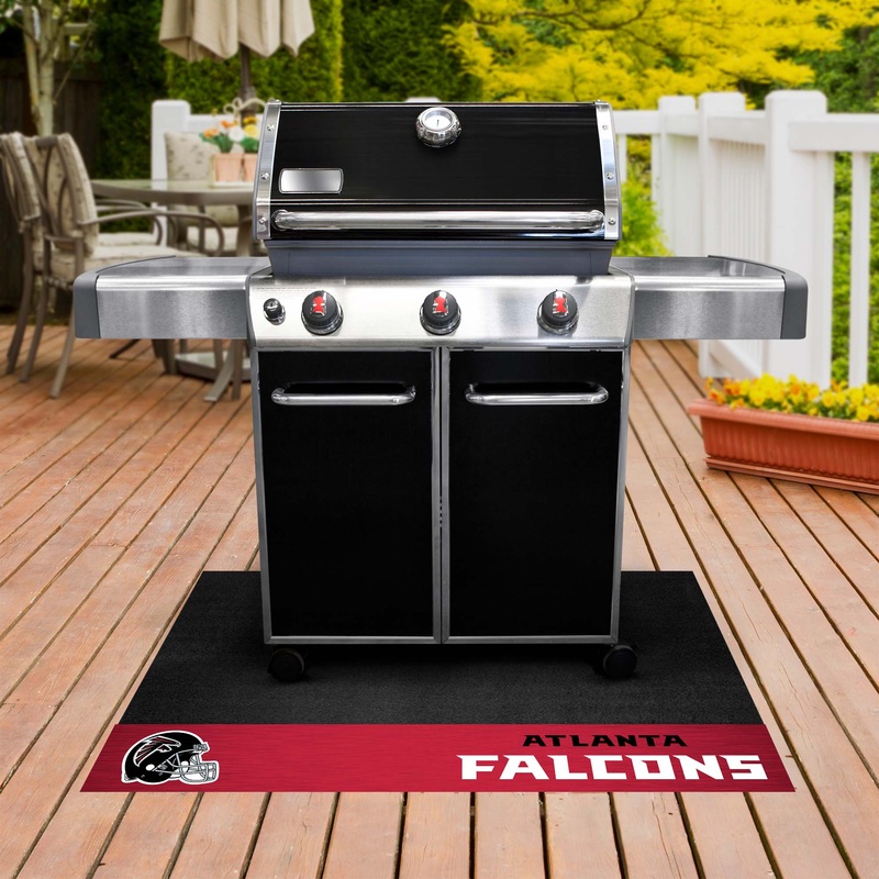Fanmats Atlanta Falcons Vinyl Grill Mat – 26 x 42