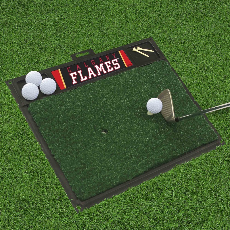 Fanmats Calgary Flames Golf Hitting Mat