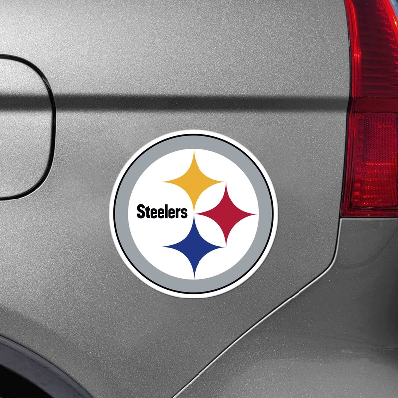 Fanmats Pittsburgh Steelers Large Team Logo Magnet 8.7 x 8.3