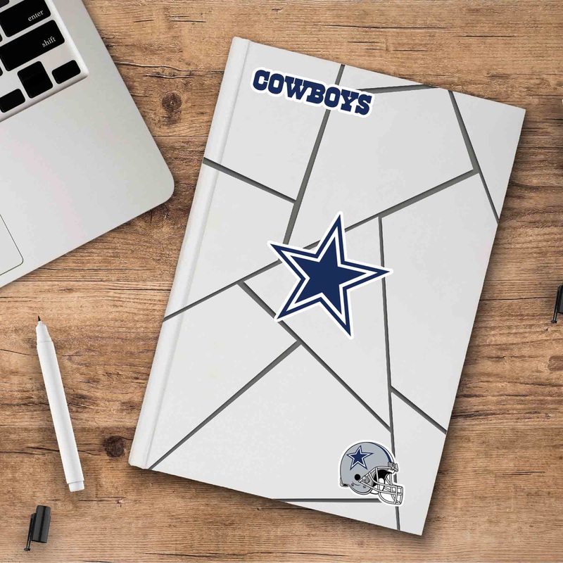 Fanmats Dallas Cowboys 3 Piece Decal Sticker Set