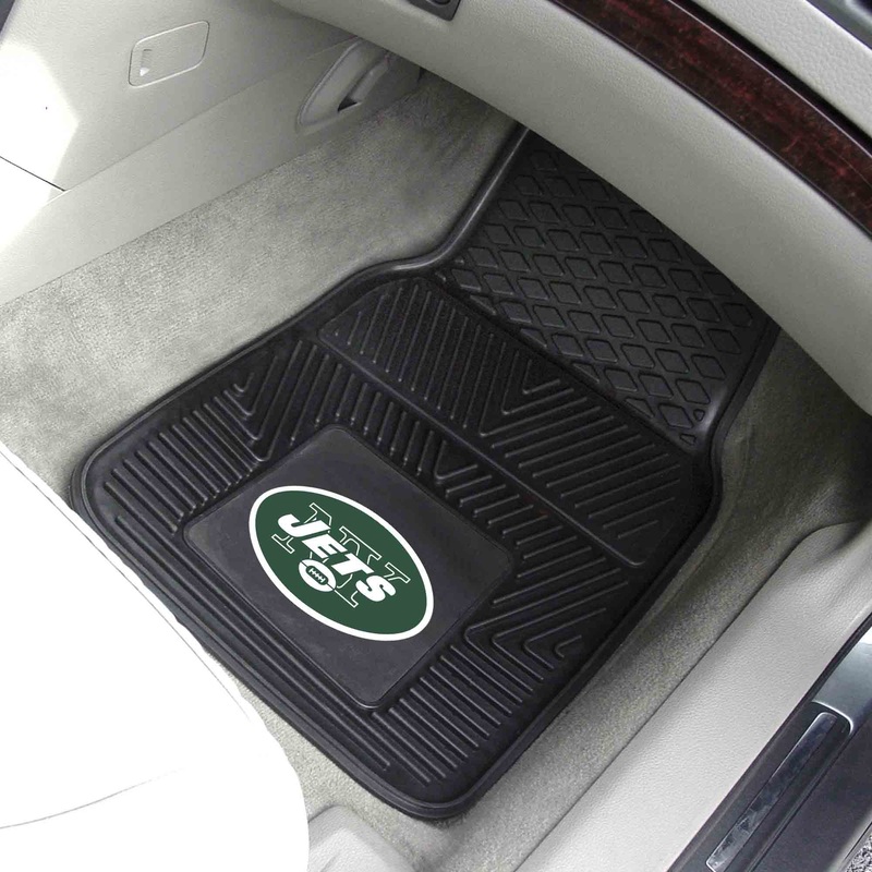 Fanmats New York Jets Heavy Duty Car Mat Set – 2 Pieces