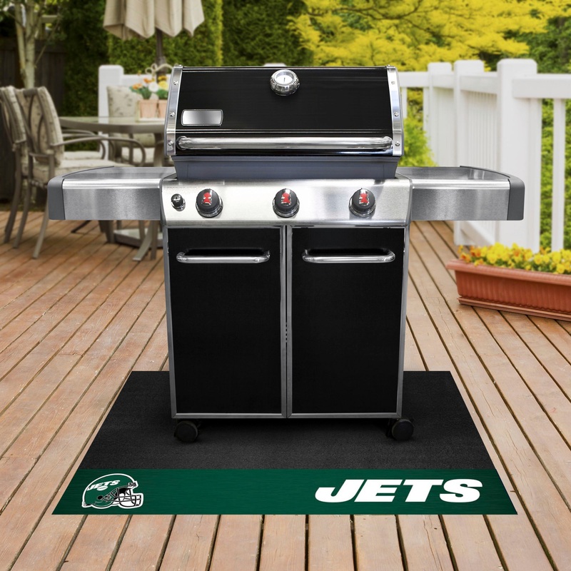 Fanmats New York Jets Vinyl Grill Mat – 26 x 42