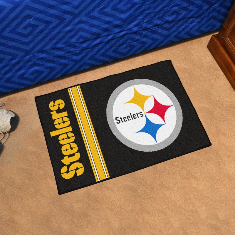 Fanmats Pittsburgh Steelers Starter Mat Accent Rug Uniform Style – 19 x 30