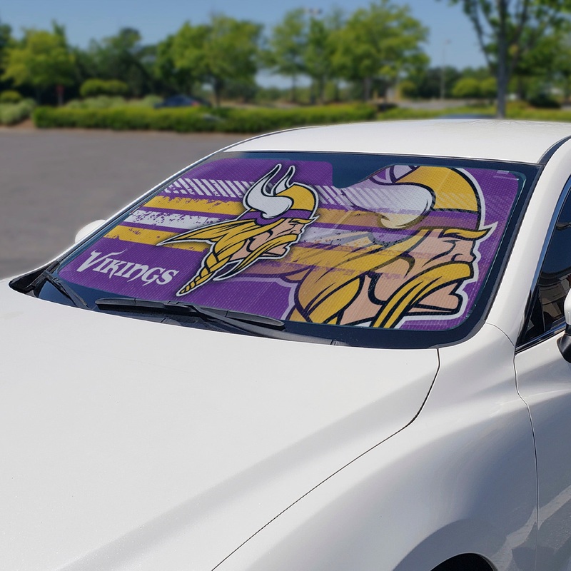 Fanmats Minnesota Vikings Windshield Sun Shade