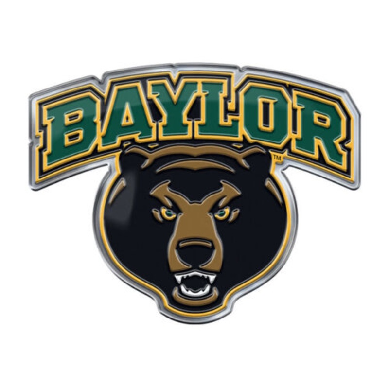Fanmats Baylor Bears Heavy Duty Aluminum Embossed Color Emblem – Alternate