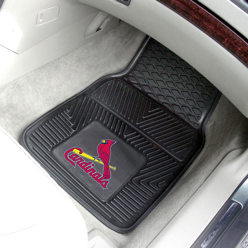 Fanmats St. Louis Cardinals Heavy Duty Car Mat Set – 2 Pieces