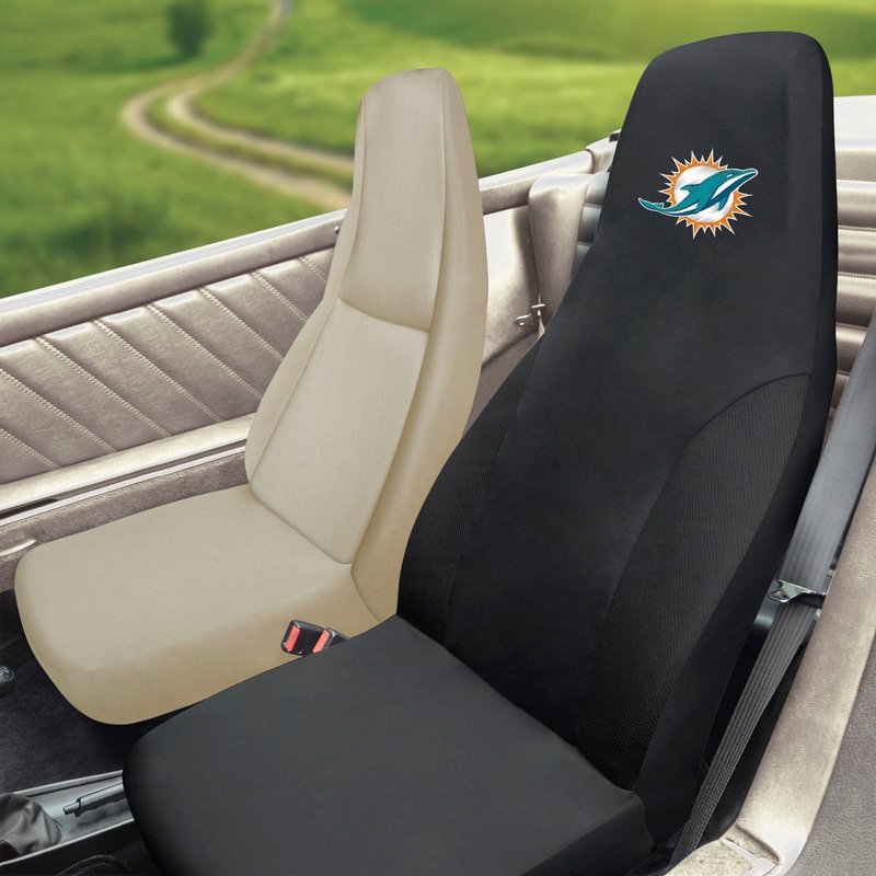 Fanmats Miami Dolphins Embroidered Seat Cover