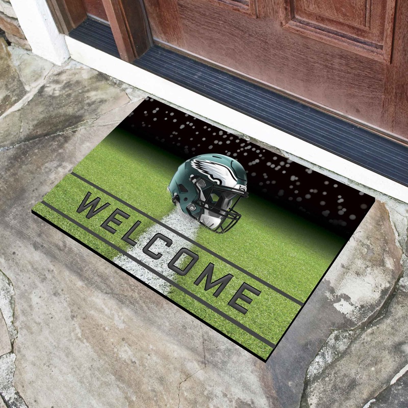 Fanmats Philadelphia Eagles Rubber Door Mat – 18 x 30