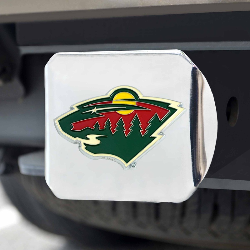 Fanmats Minnesota Wild Hitch Cover – 3D Color Emblem