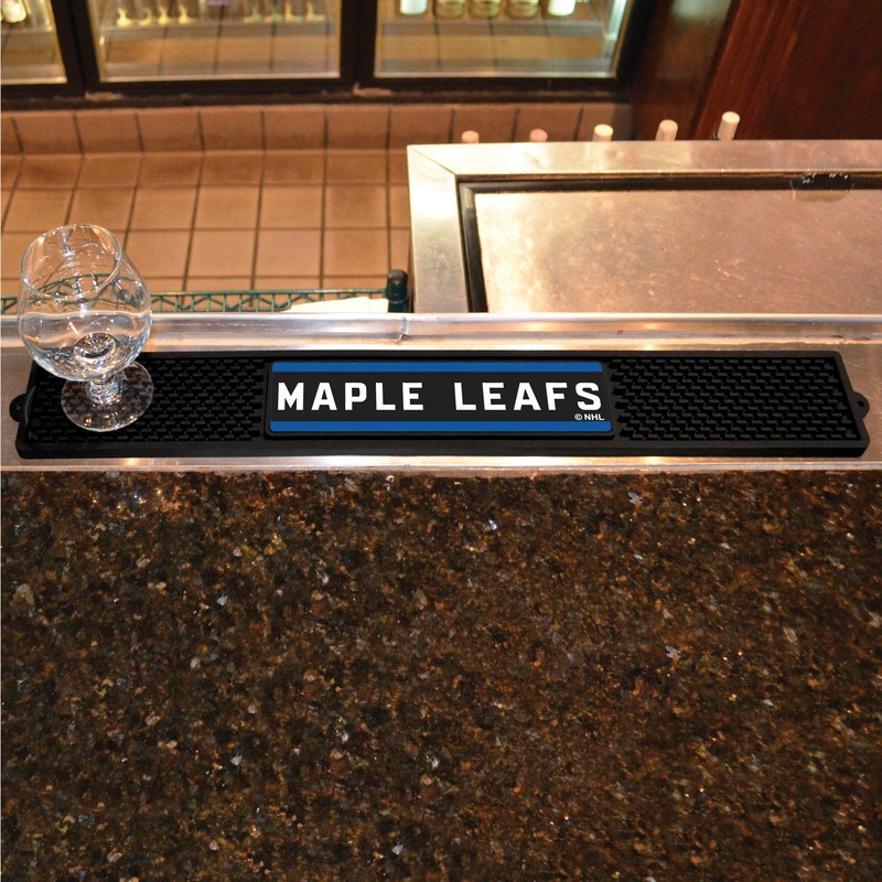 Fanmats Toronto Maple Leafs Bar Drink Mat – 3.25 x 24