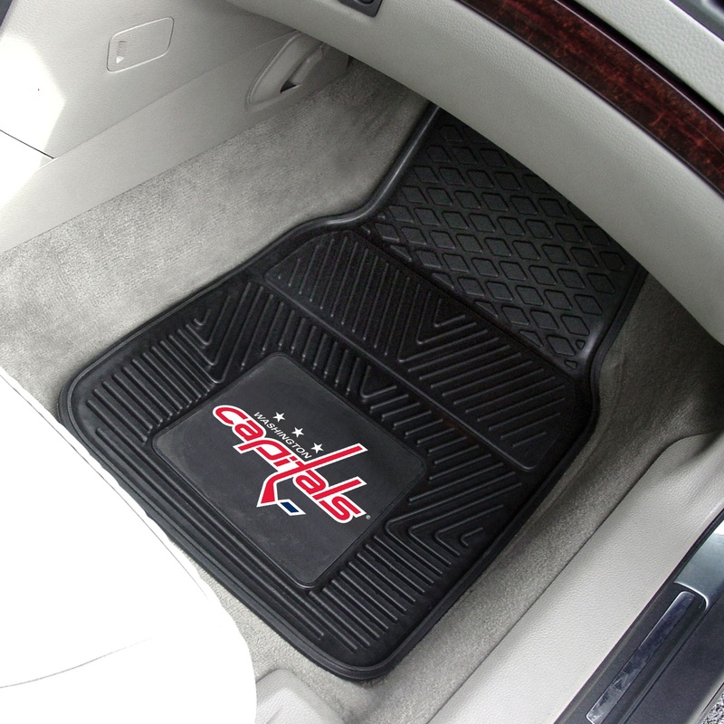Fanmats Washington Capitals Heavy Duty Car Mat Set – 2 Pieces