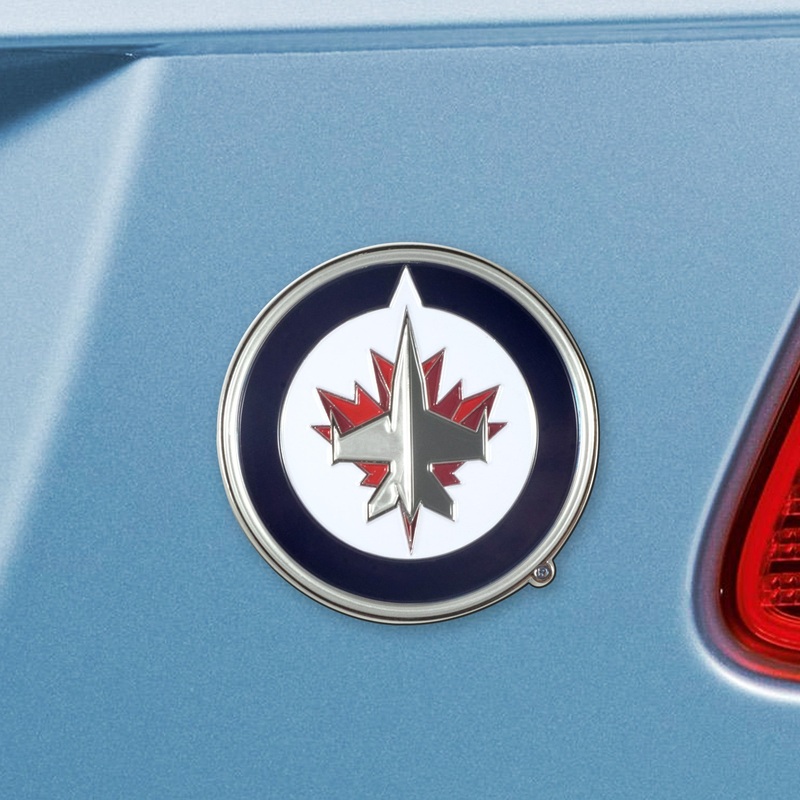 Fanmats Winnipeg Jets 3D Color Metal Emblem