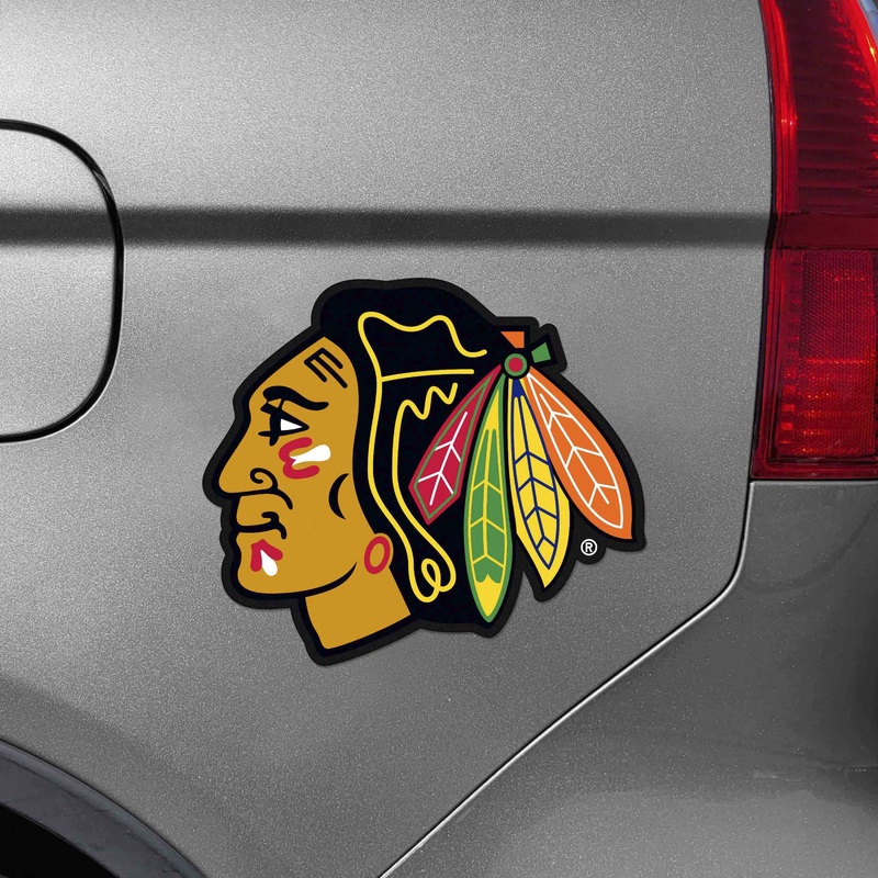 Fanmats Chicago Blackhawks Large Team Logo Magnet 8.7 x 8.3