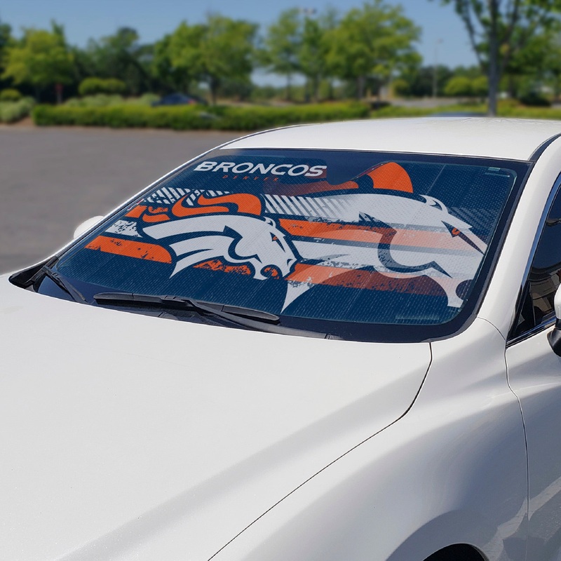 Fanmats Denver Broncos Windshield Sun Shade