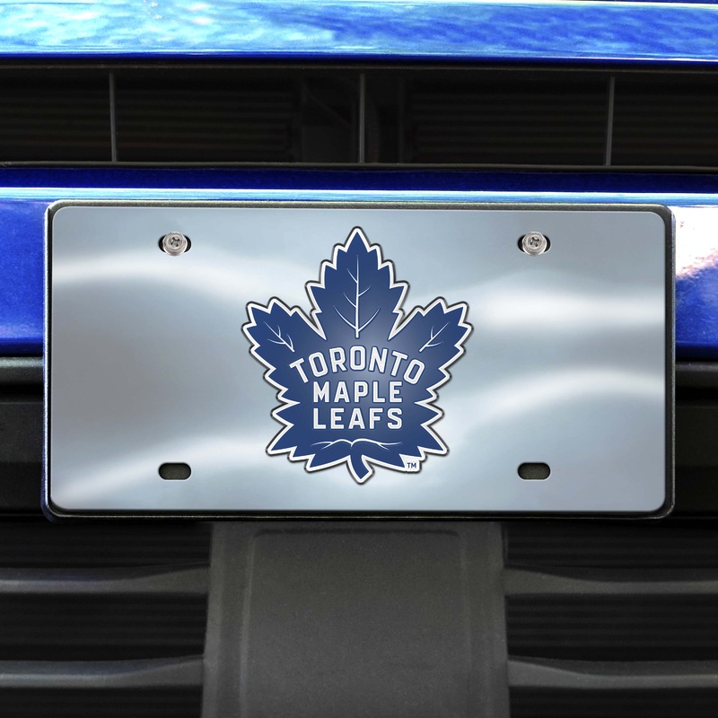 Fanmats Toronto Maple Leafs 3D Stainless Steel License Plate