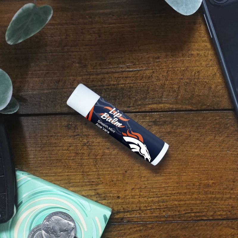 Fanmats Denver Broncos Smooth Mint SPF 15 Lip Balm