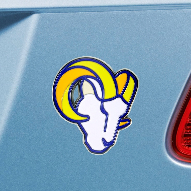 Fanmats Los Angeles Rams 3D Color Metal Emblem