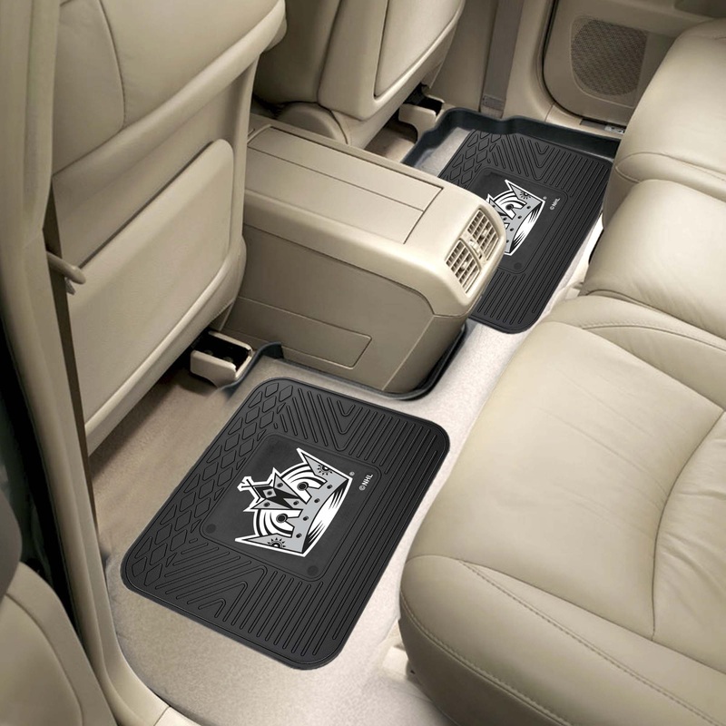 Fanmats Los Angeles Kings Back Seat Car Utility Mats – 2 Piece Set