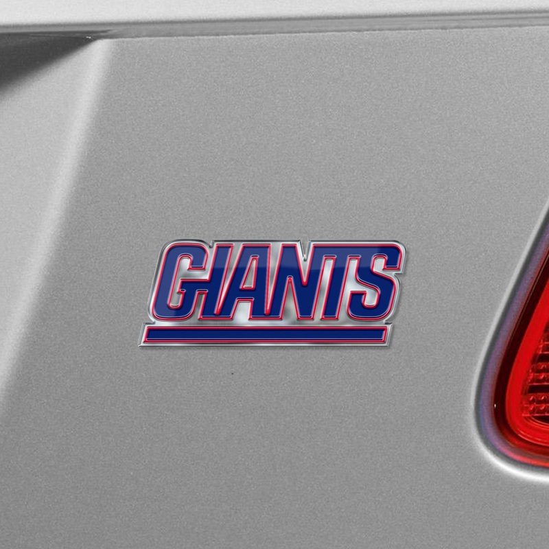 Fanmats New York Giants Heavy Duty Aluminum Embossed Color Emblem – Alternate