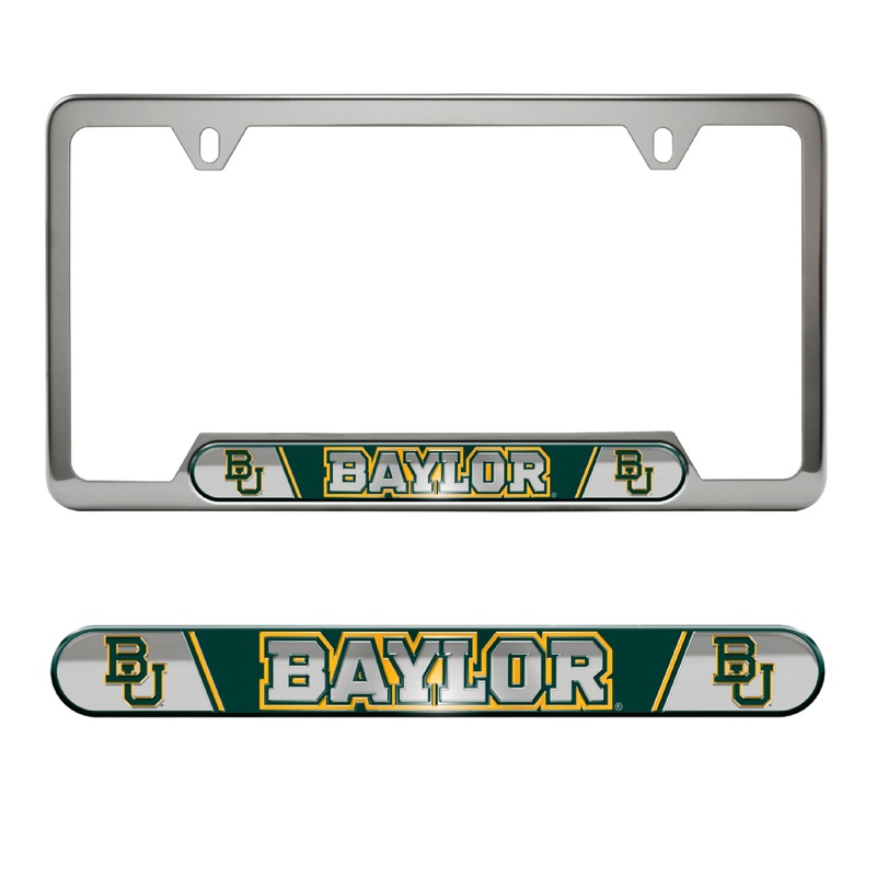 Fanmats Baylor Bears Embossed License Plate Frame, 6.25 x 12.25