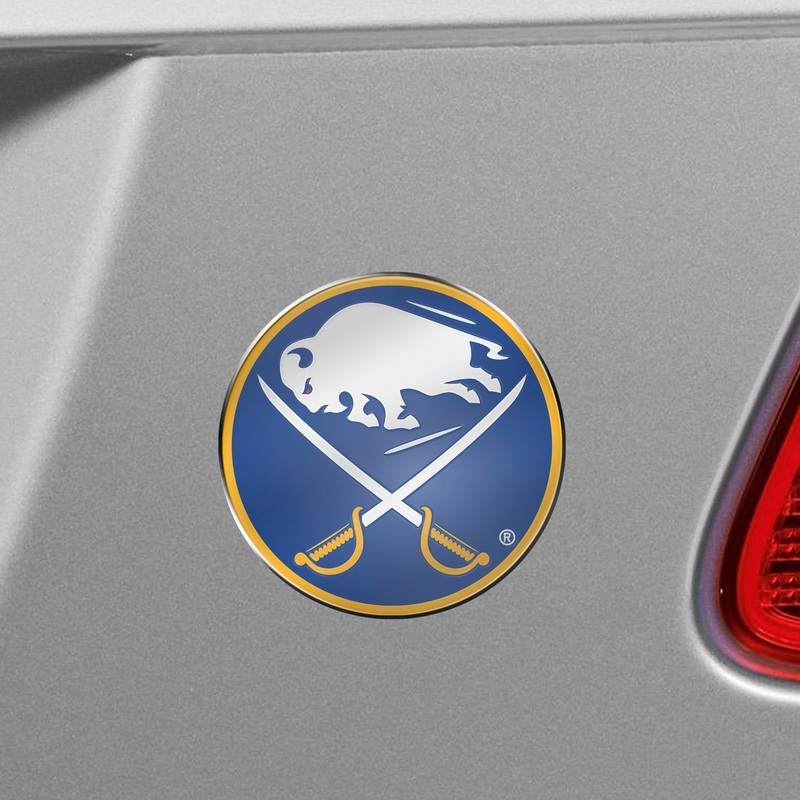 Fanmats Buffalo Sabres Heavy Duty Aluminum Embossed Color Emblem