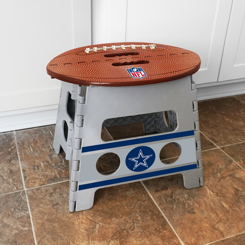 Fanmats Dallas Cowboys Folding Step Stool – 13 Rise
