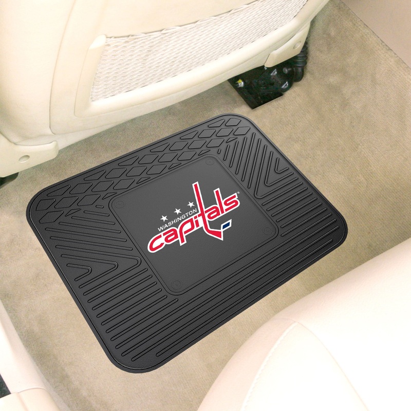 Fanmats Washington Capitals Back Seat Car Utility Mat – 14 x 17