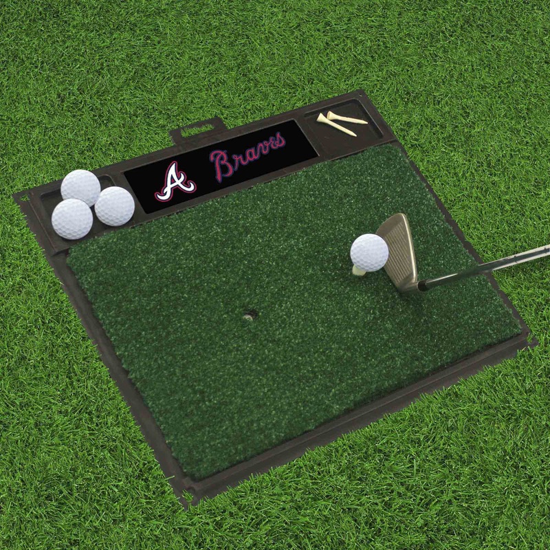Fanmats Atlanta Braves Golf Hitting Mat
