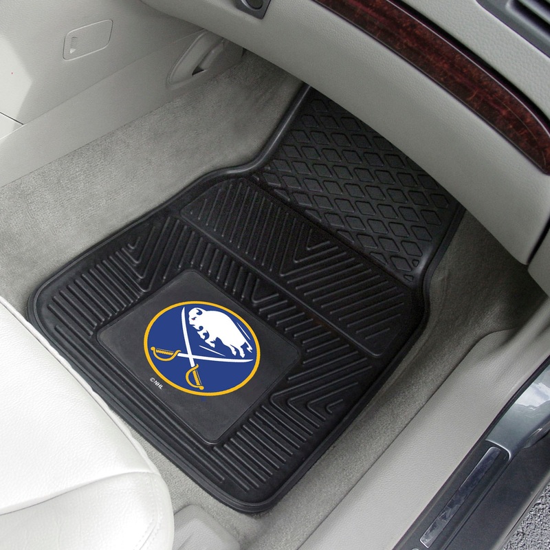 Fanmats Buffalo Sabres Heavy Duty Car Mat Set – 2 Pieces