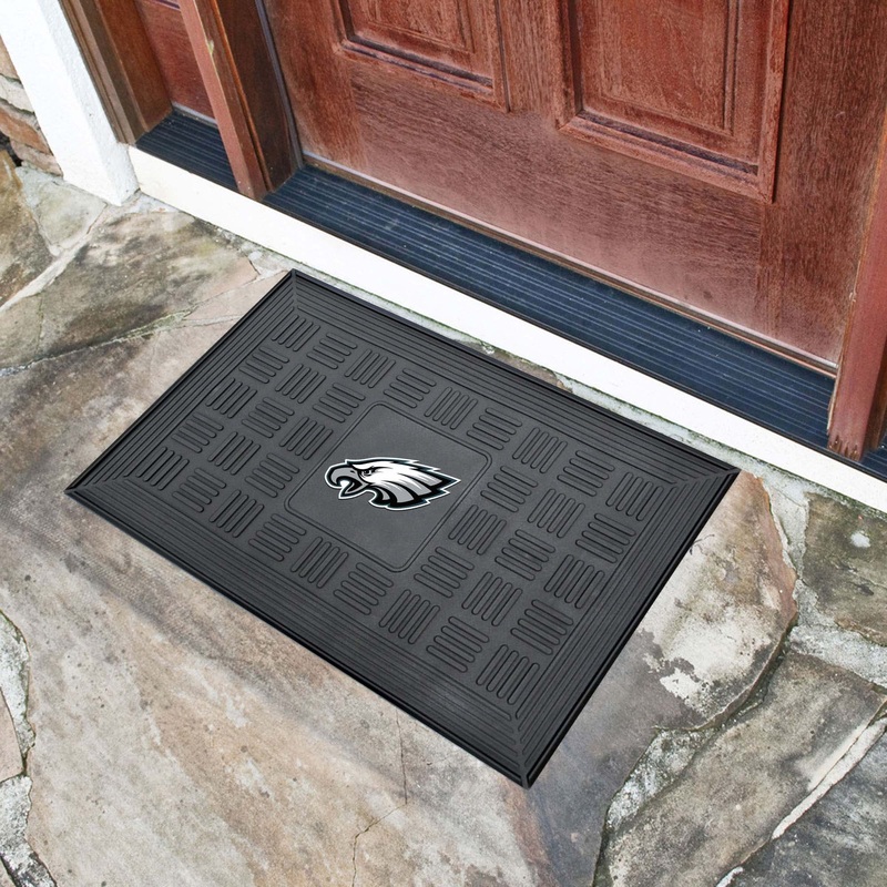Fanmats Philadelphia Eagles Heavy Duty Vinyl Medallion Door Mat – 19.5 x 31