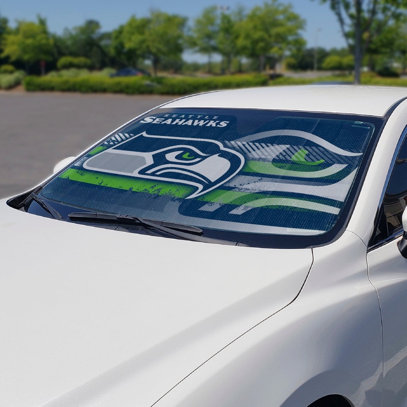 Fanmats Seattle Seahawks Windshield Sun Shade