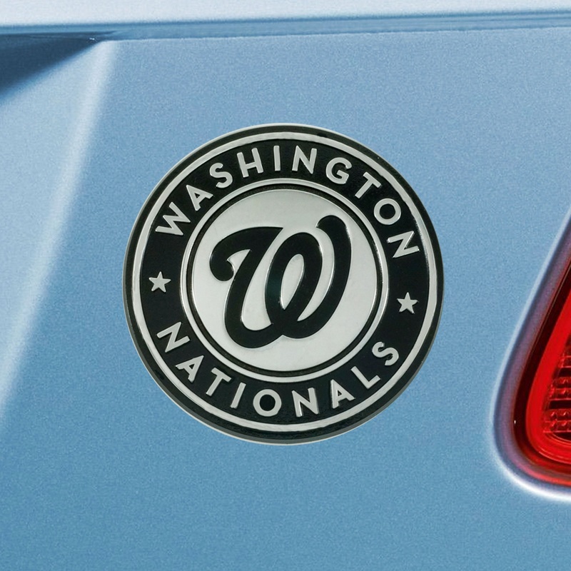 Fanmats Washington Nationals 3D Chrome Metal Emblem