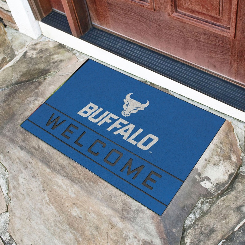 Fanmats Buffalo Bulls Rubber Door Mat – 18 x 30