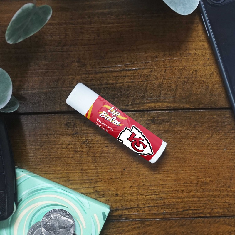 Fanmats Kansas City Chiefs Smooth Mint SPF 15 Lip Balm