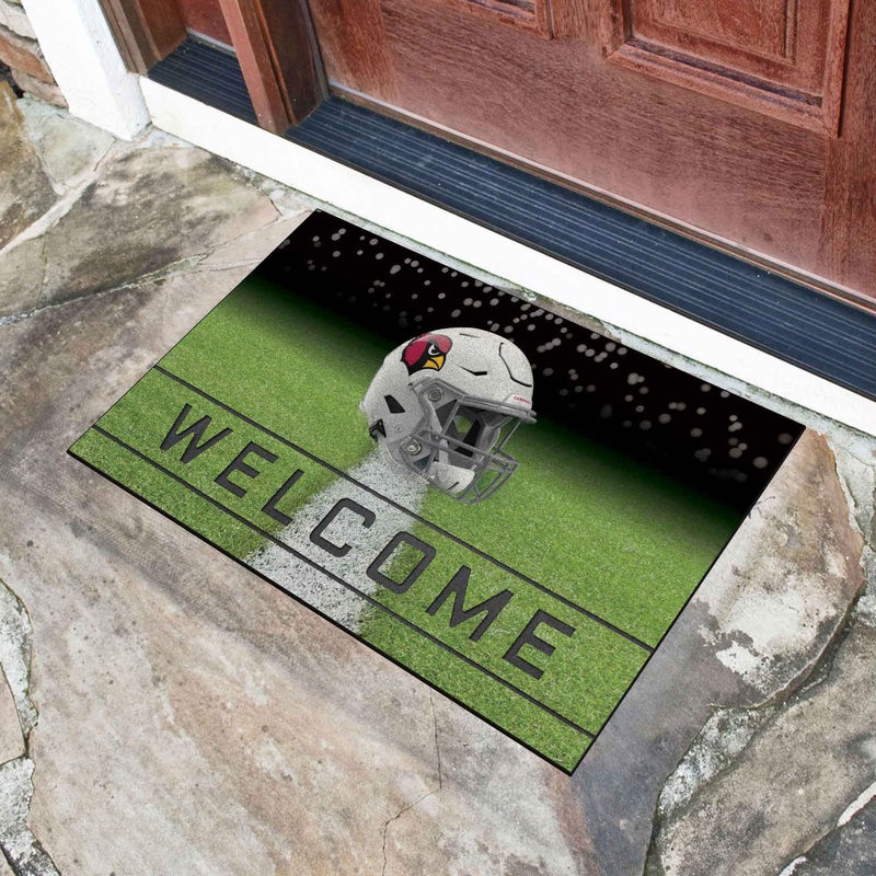 Fanmats Arizona Cardinals Rubber Door Mat – 18 x 30