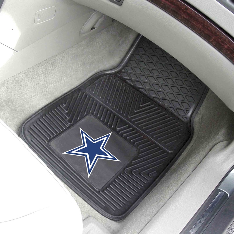 Fanmats Dallas Cowboys Heavy Duty Car Mat Set – 2 Pieces