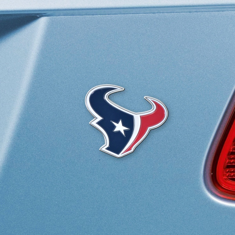 Fanmats Houston Texans 3D Color Metal Emblem