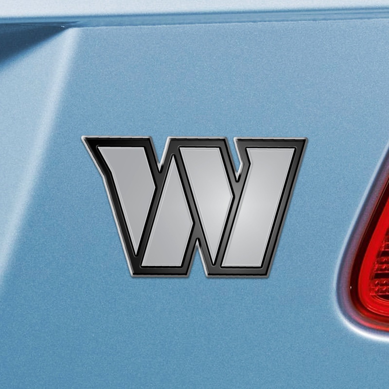 Fanmats Washington Commanders 3D Chrome Metal Emblem