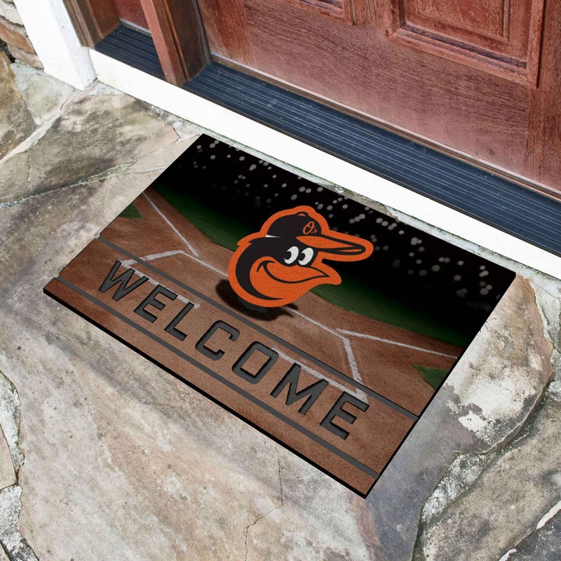 Fanmats Baltimore Orioles Rubber Door Mat – 18 x 30