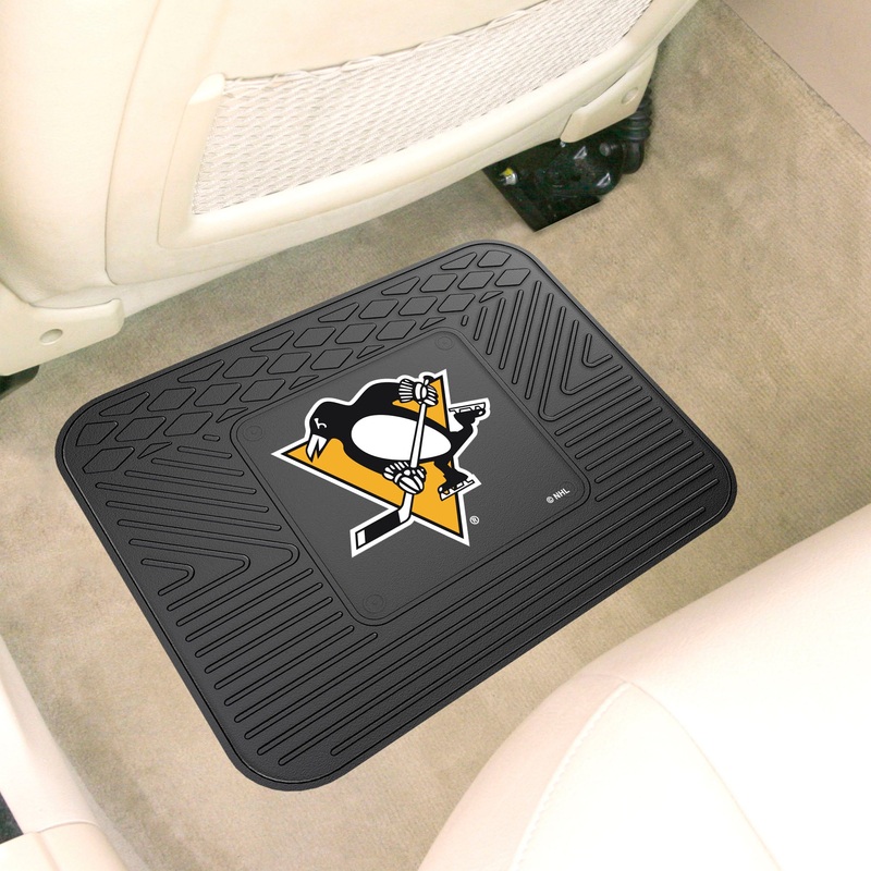 Fanmats Pittsburgh Penguins Back Seat Car Utility Mat – 14 x 17