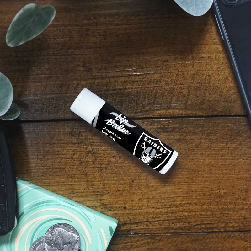 Fanmats Las Vegas Raiders Smooth Mint SPF 15 Lip Balm