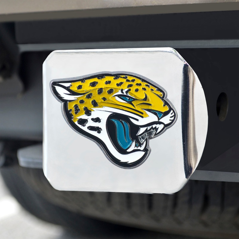 Fanmats Jacksonville Jaguars Hitch Cover – 3D Color Emblem