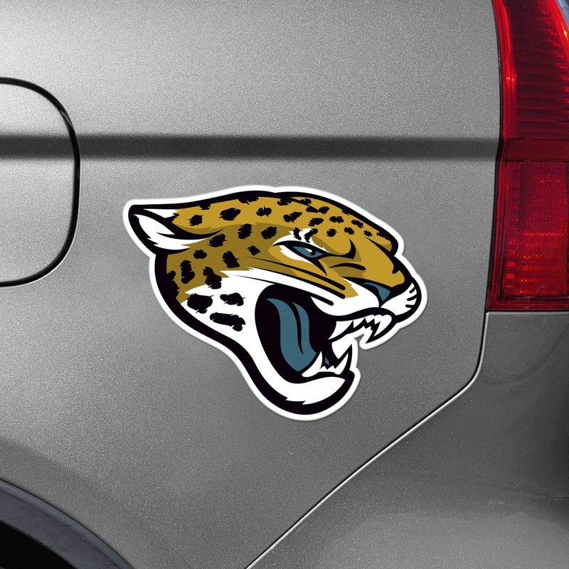 Fanmats Jacksonville Jaguars Large Team Logo Magnet 8.7 x 8.3