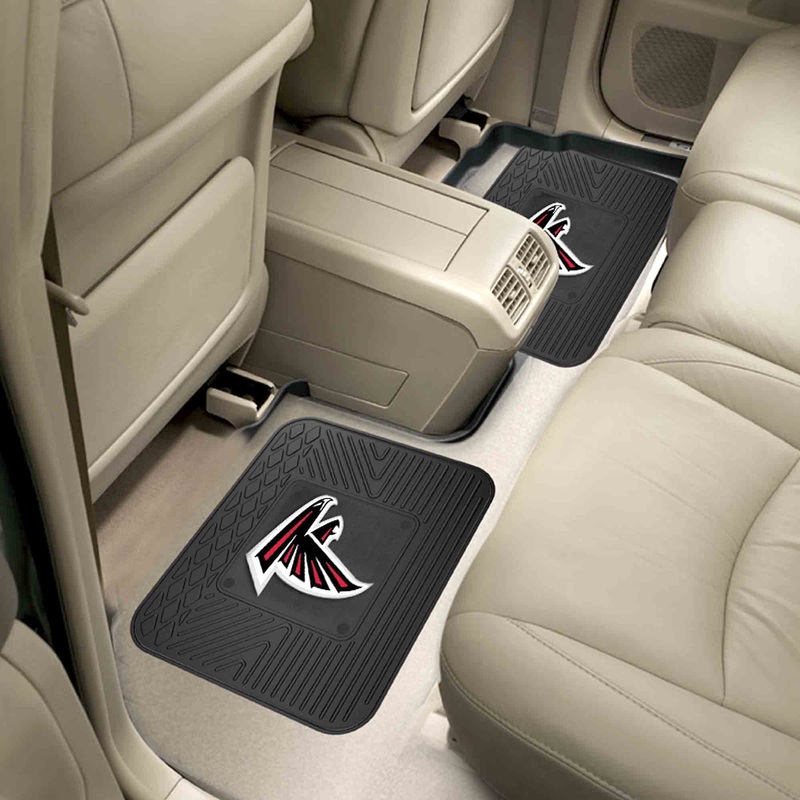 Fanmats Atlanta Falcons Back Seat Car Utility Mats – 2 Piece Set