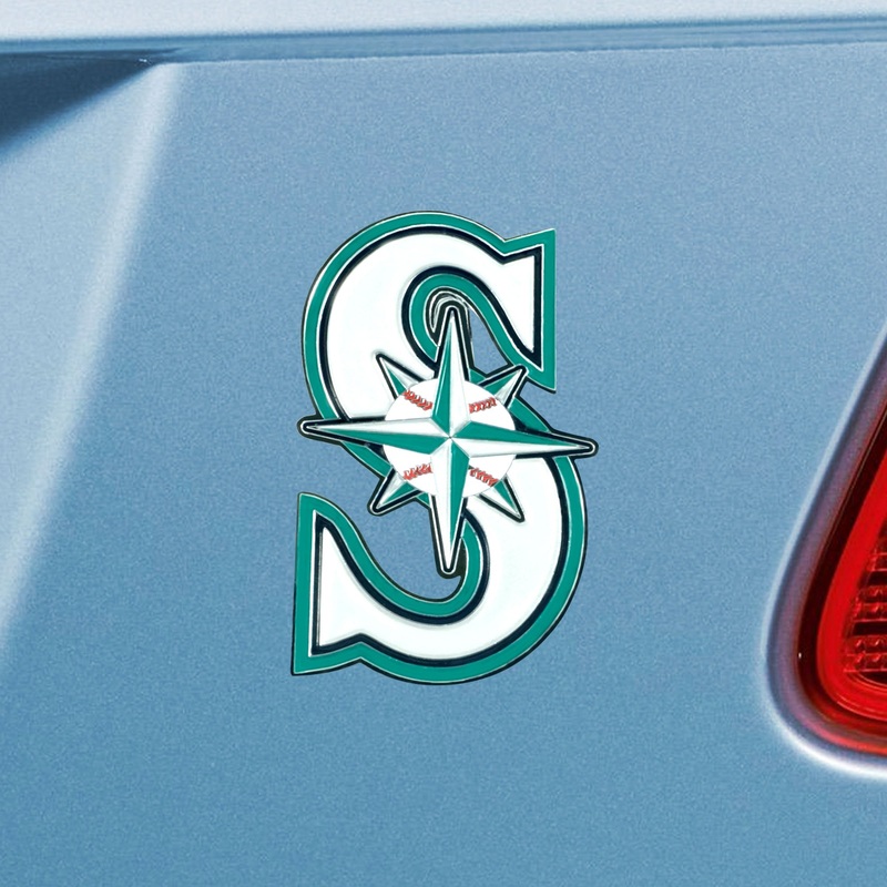 Fanmats Seattle Mariners 3D Color Metal Emblem