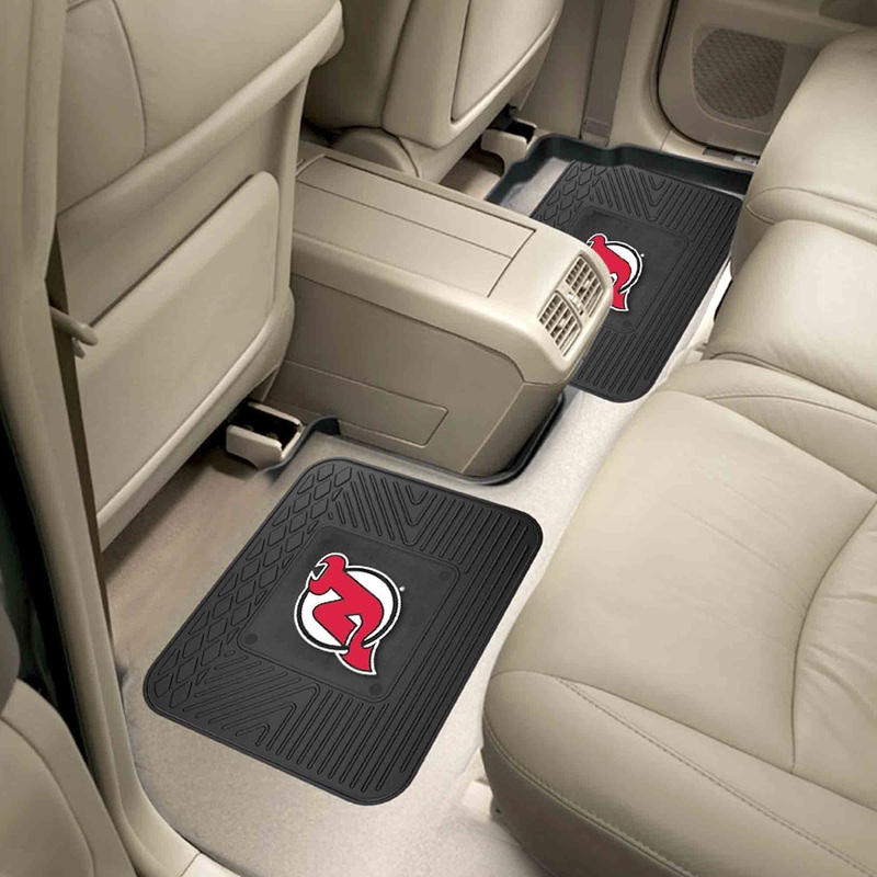 Fanmats New Jersey Devils Back Seat Car Utility Mats – 2 Piece Set