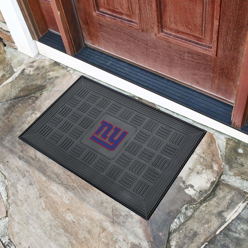 Fanmats New York Giants Heavy Duty Vinyl Medallion Door Mat – 19.5 x 31