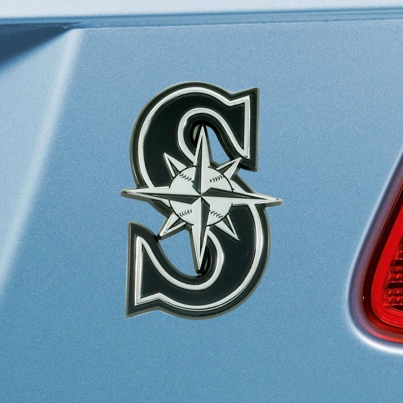 Fanmats Seattle Mariners 3D Chrome Metal Emblem