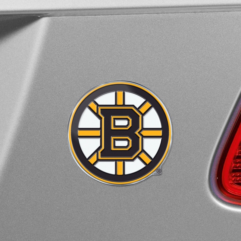Fanmats Boston Bruins Heavy Duty Aluminum Embossed Color Emblem
